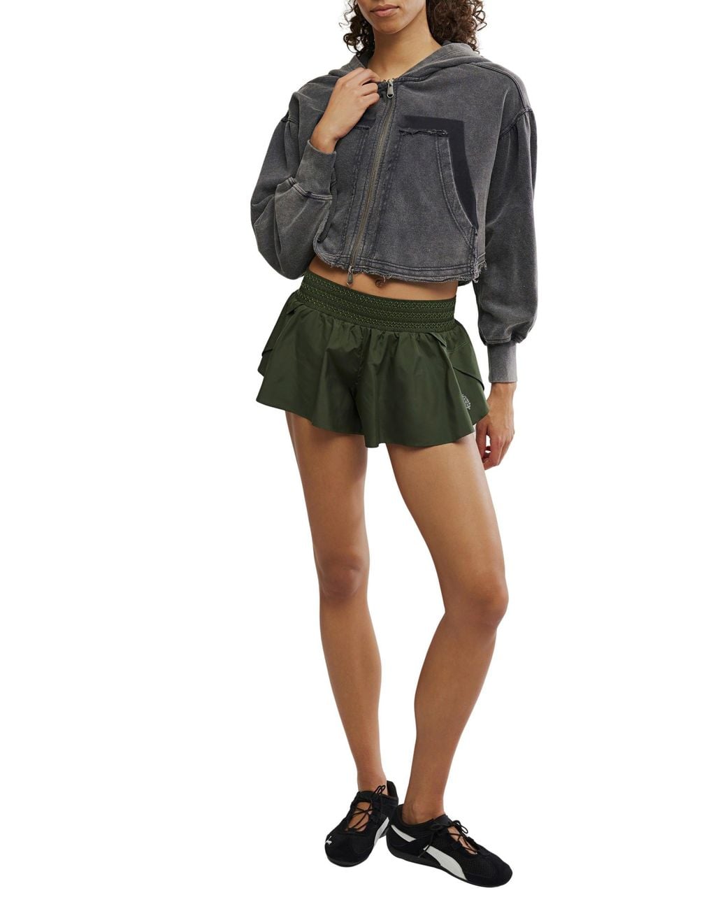 Fp Movement Gray Women's Element Shorts