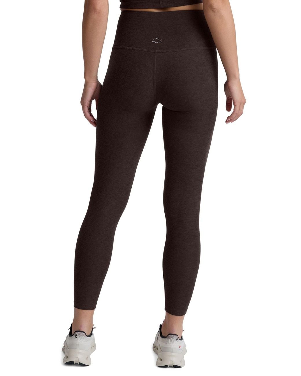 Beyond Yoga Black Women's Spacedye Caught In The Midi High Waisted legging