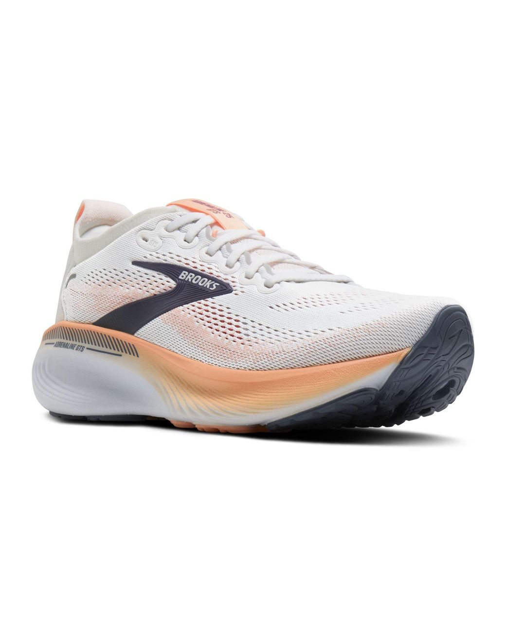 Brooks White Women's Adrenaline Gts 25