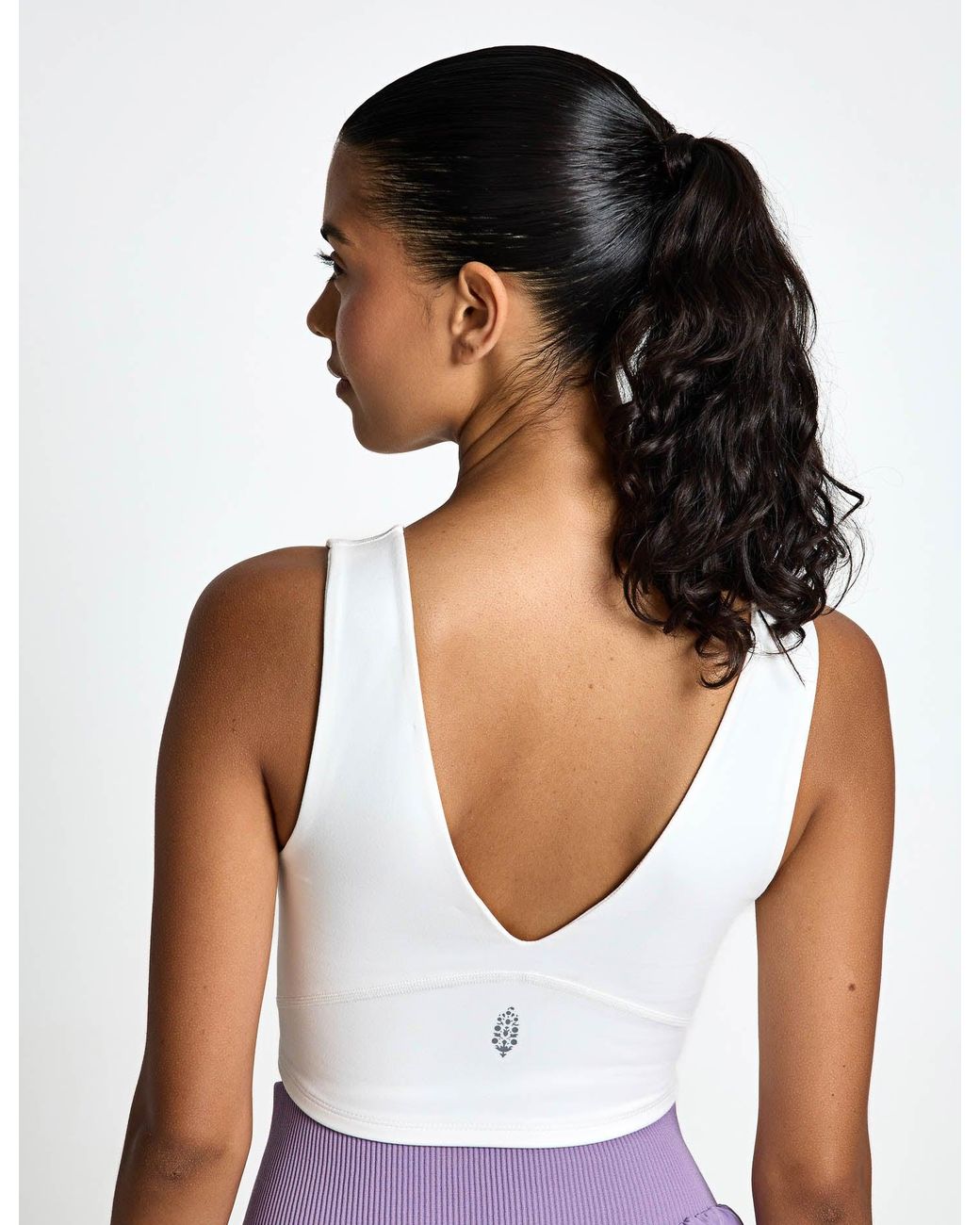 Fp Movement White Women's Never Better Crop