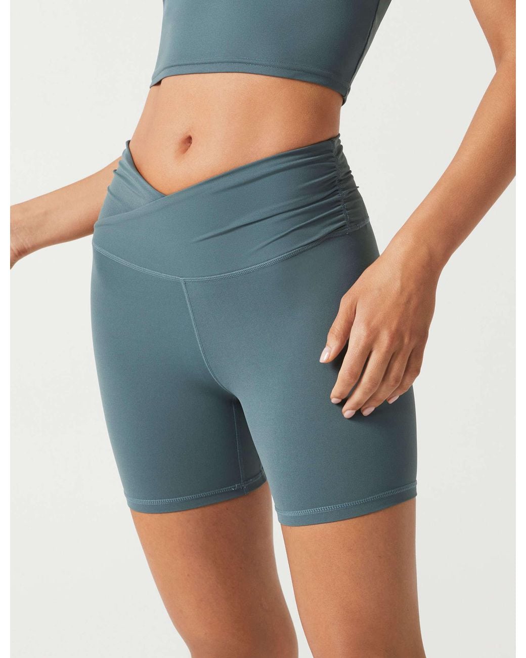 Lilybod Blue Women's Addison Cloud-core Wrap Short