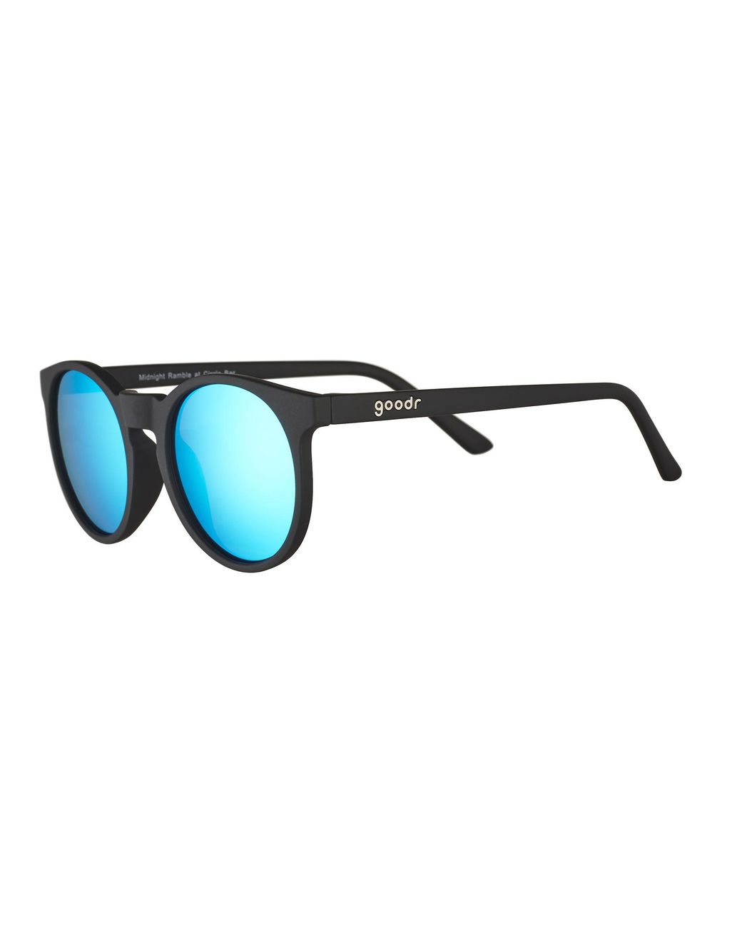 Goodr Blue Sunglasses Women's Midnight Ramble At Circle Bar