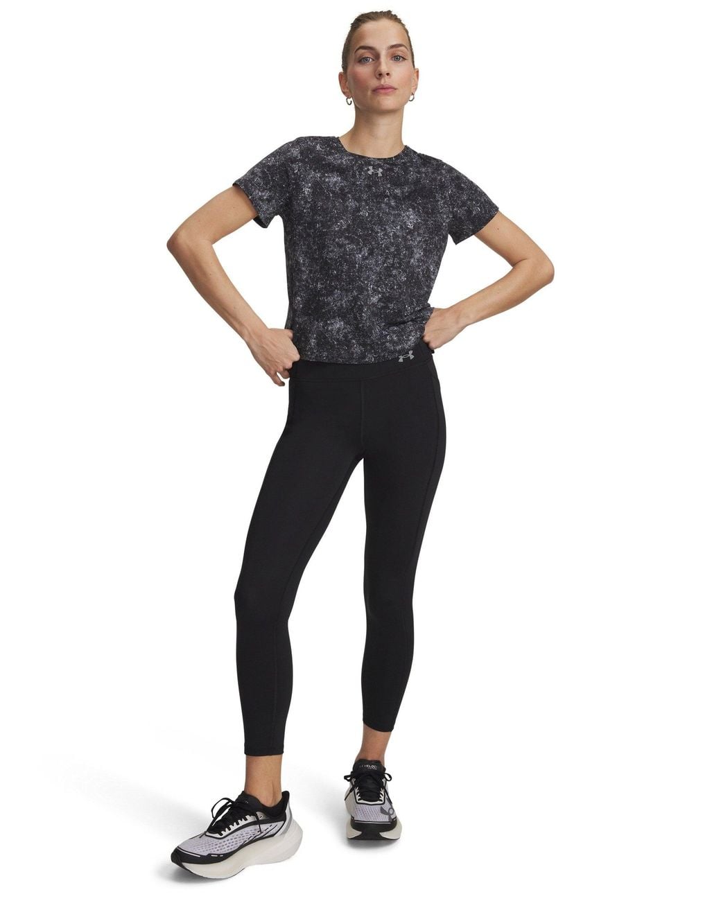 Under Armour Black Women's Velociti Ankle Tights