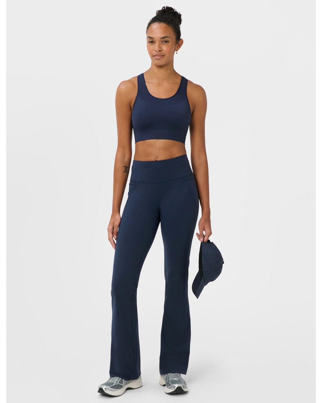 Sweaty Betty Blue Women's Stamina Seamless Sports Bra