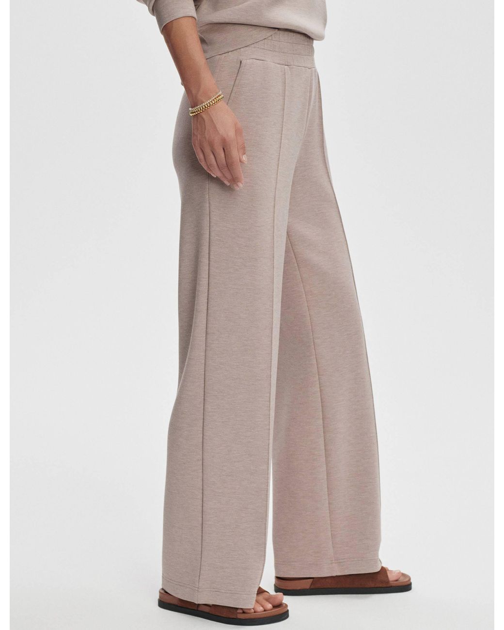 Varley Brown Women's The Wide Leg Pant 30"