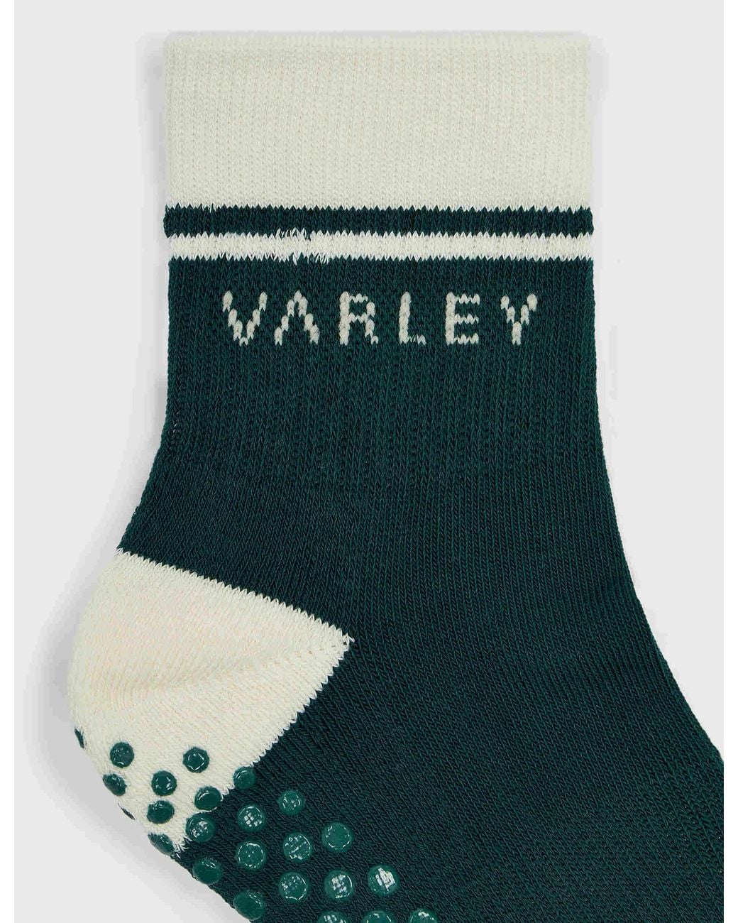Varley Blue Women's Grayson Half Crew Grip Sock