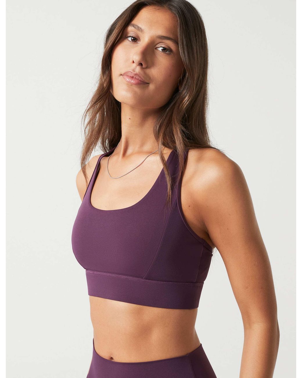 Lilybod Purple Women's Frankie Cloud-core Sports Bra