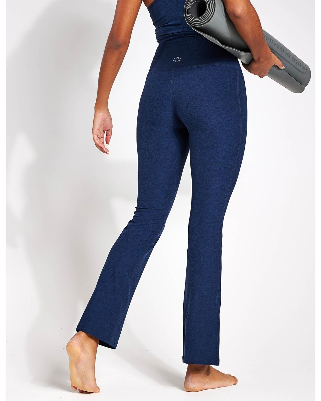 Beyond Yoga Blue Women's Spacedye Practice High Waisted Pant
