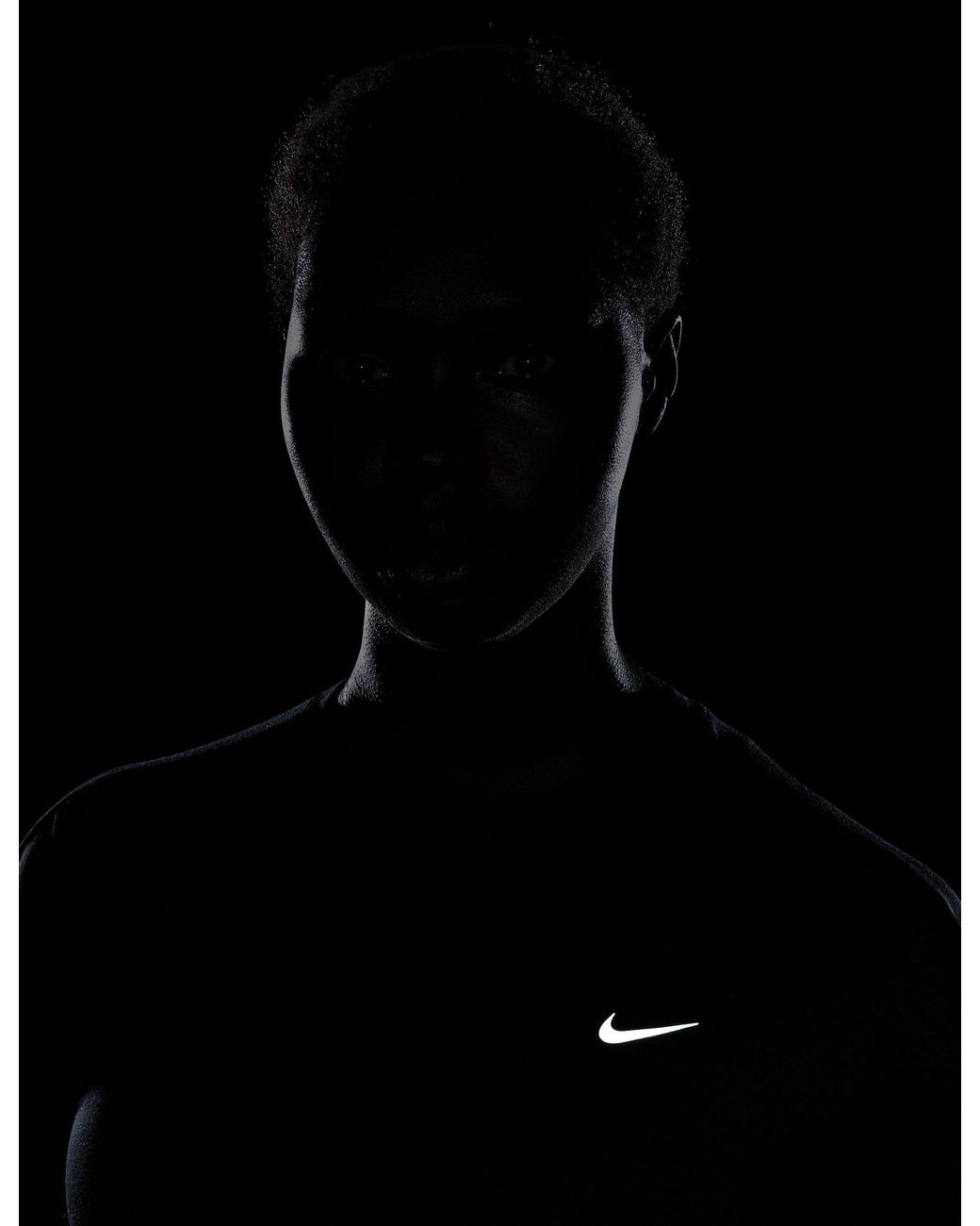 Nike Black Women's Swift Dri-fit Uv Long-sleeve Running Top