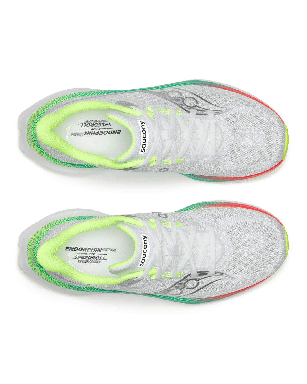Saucony Green Endo Speed 5 Road Running Shoes