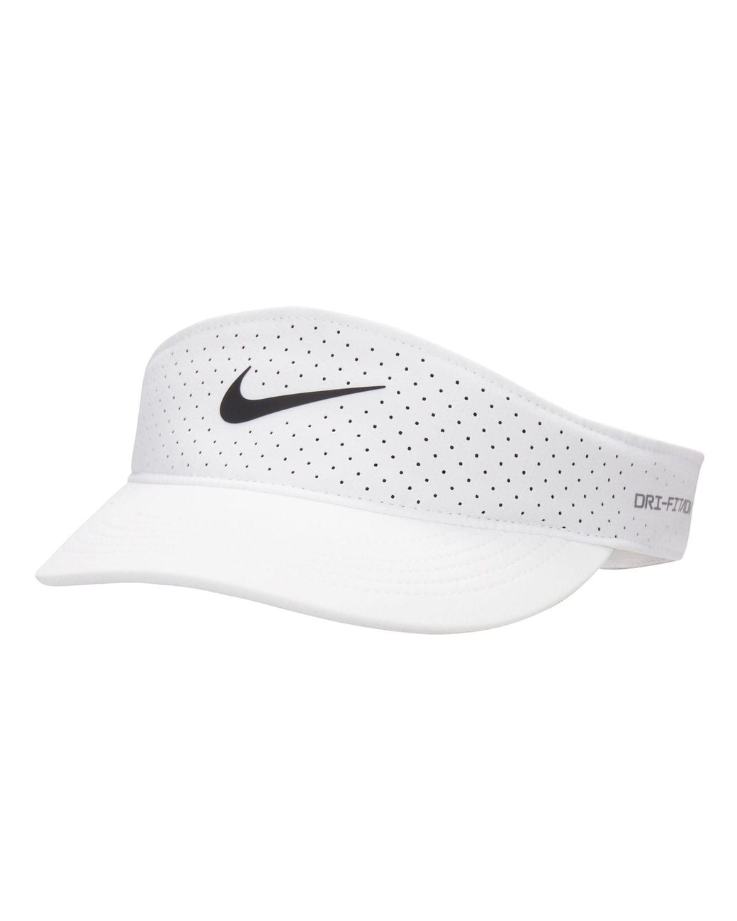 Nike White Women's Dri-fit Adv Ace Tennis Visor