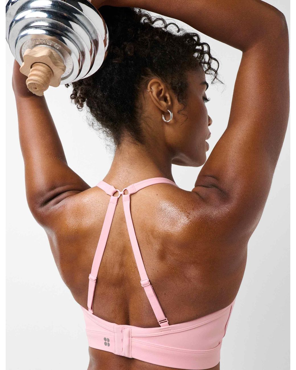 Sweaty Betty Red Women's Empower Sports Bra