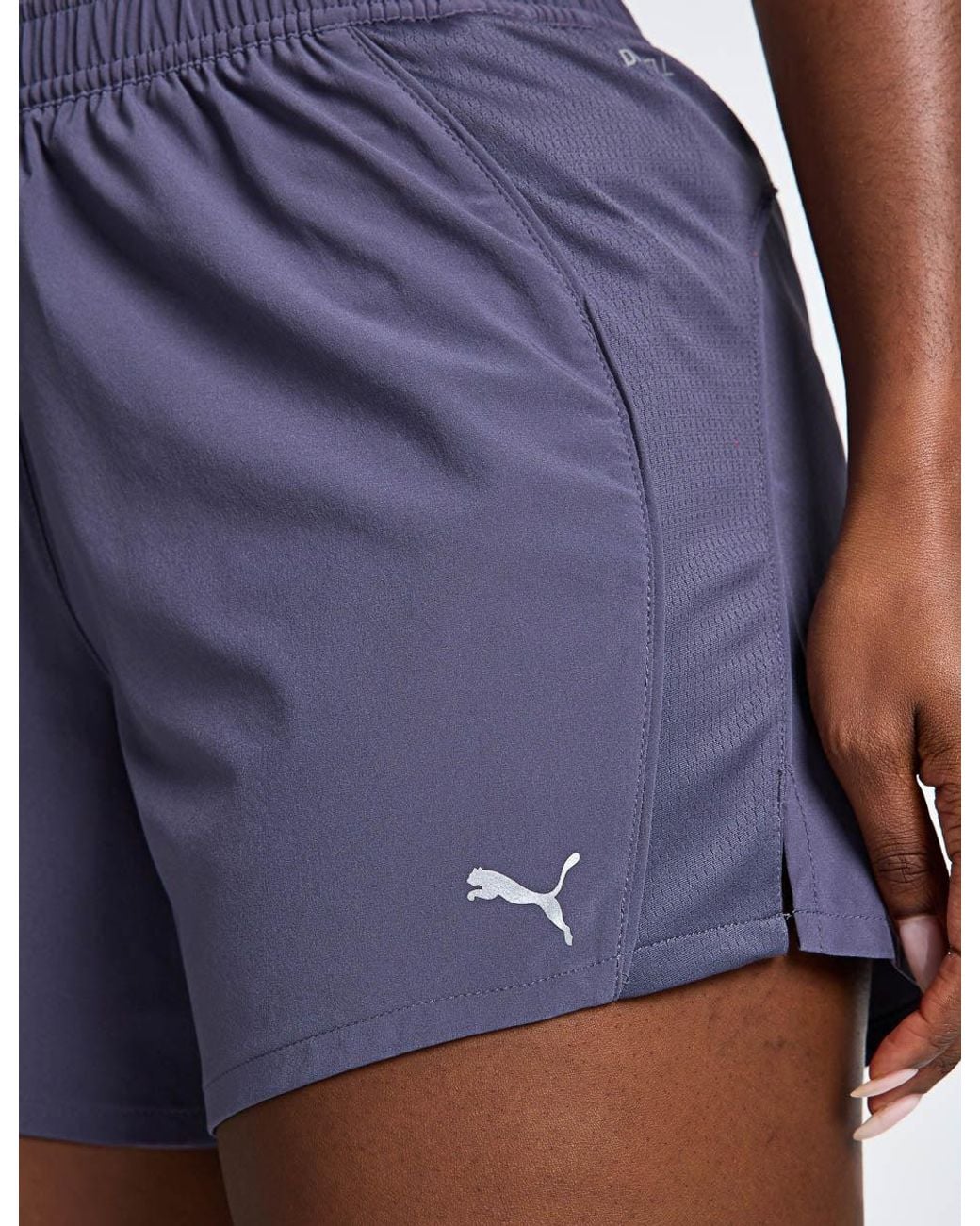 PUMA Blue Women's Velocity 5" Running Shorts