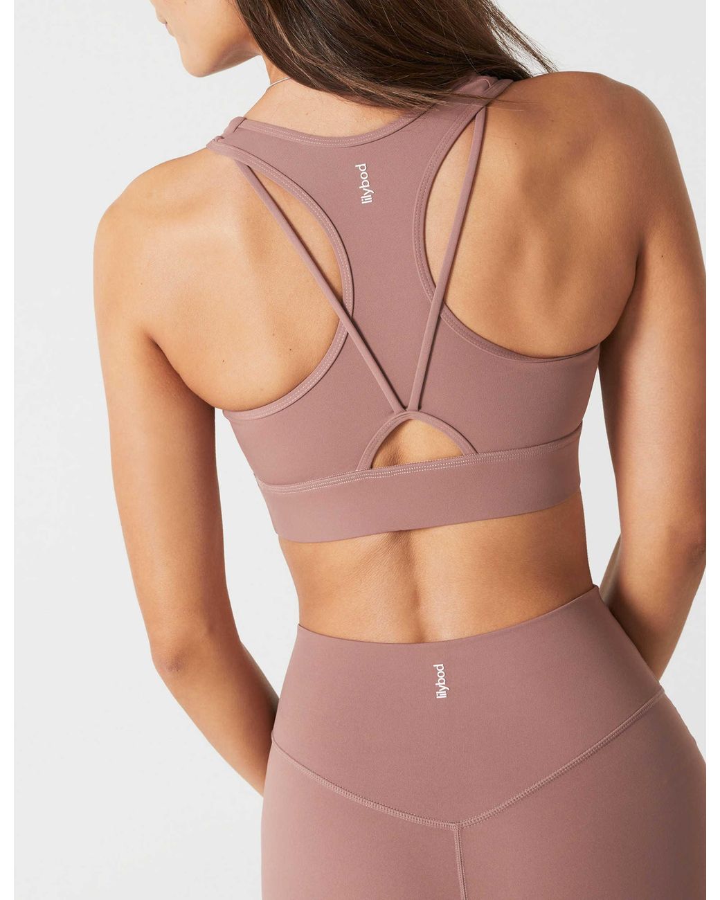 Lilybod Brown Women's Frankie Cloud-core Sports Bra