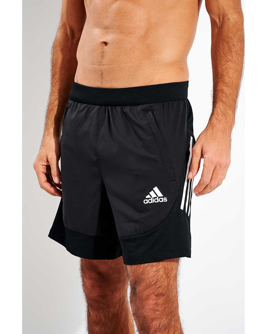 adidas Aeroready 3-stripes Slim Shorts for Men | Lyst