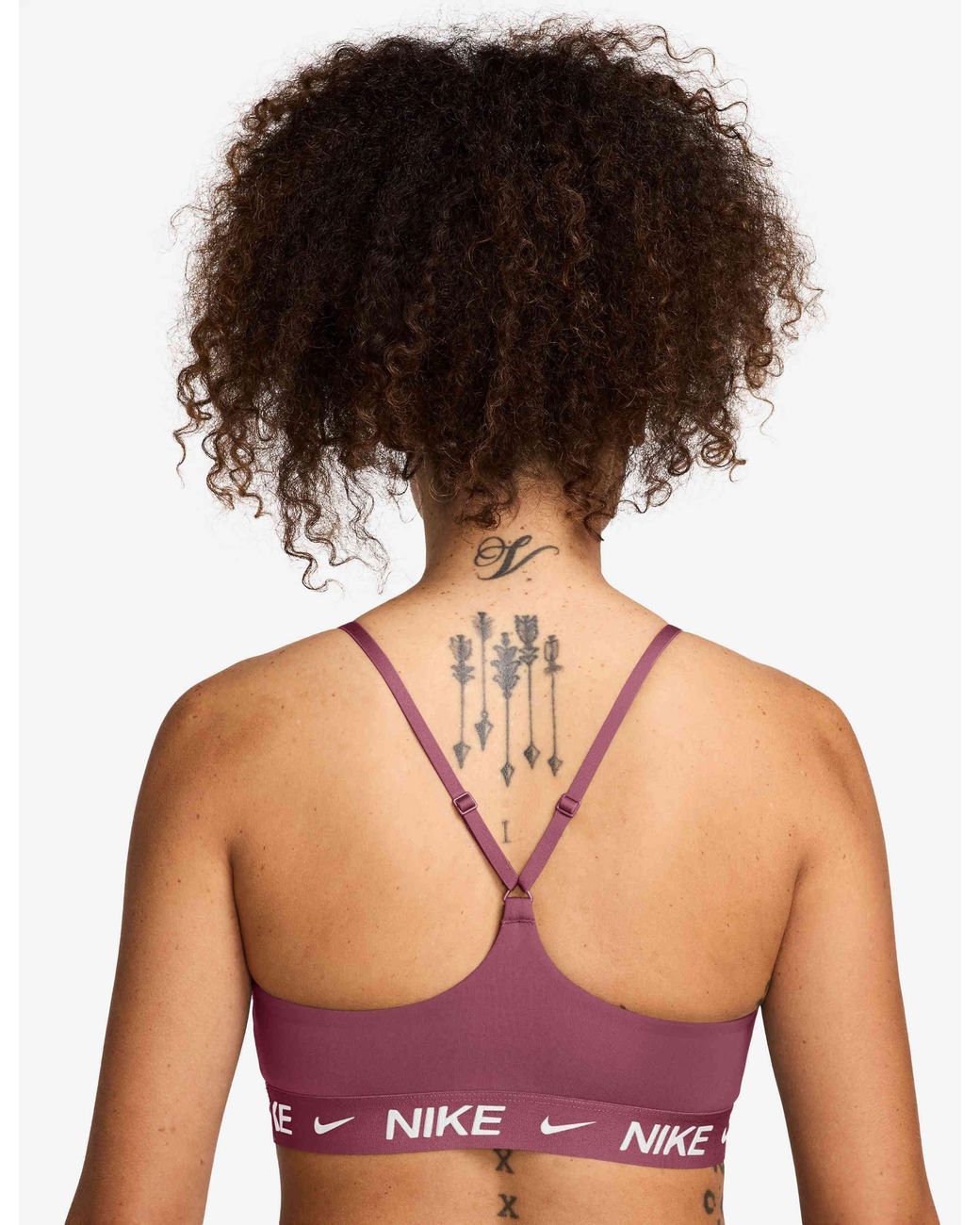 Nike Purple Women's Indy Light Support Sports Bra