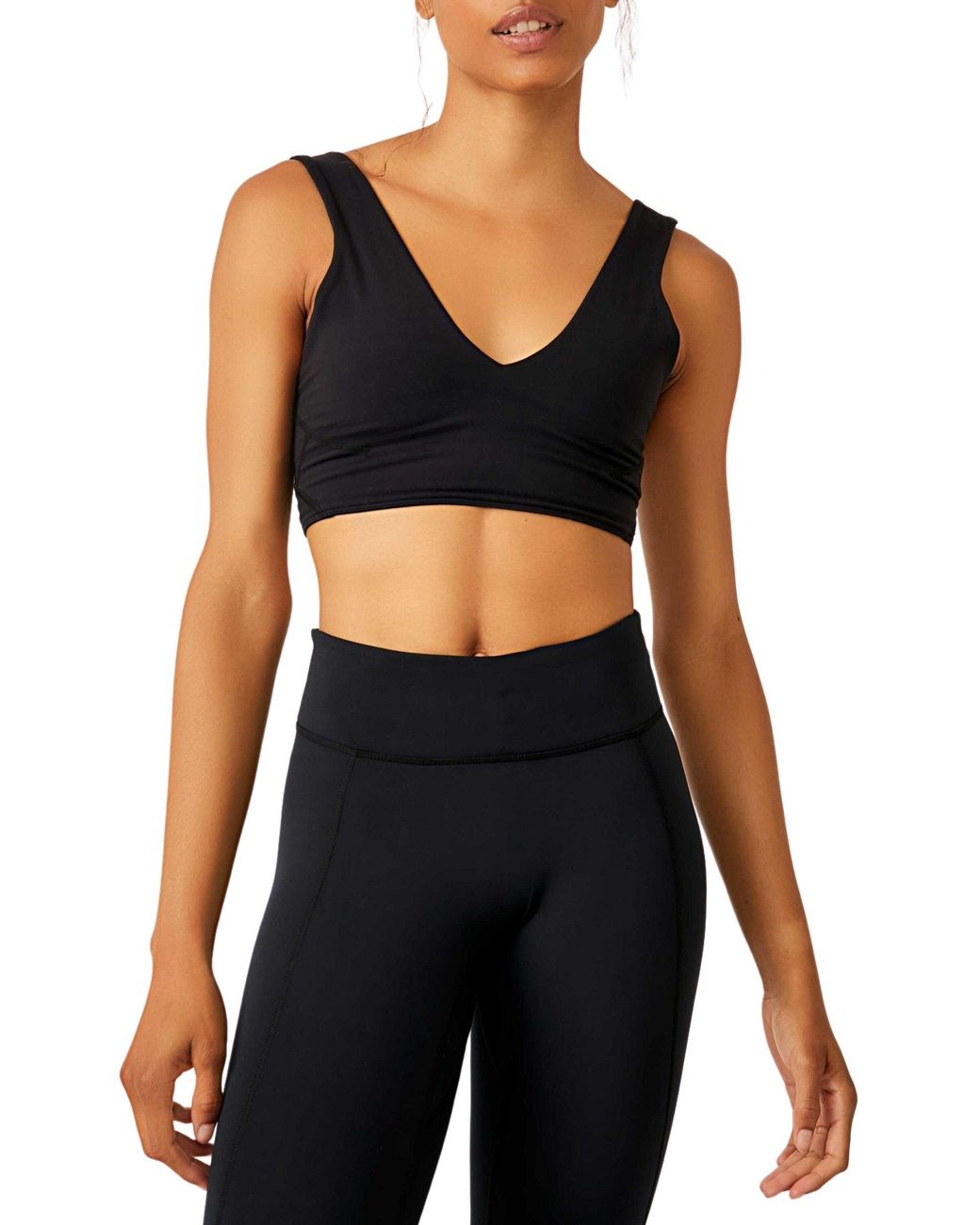 Fp Movement Black Women's Never Better Crop