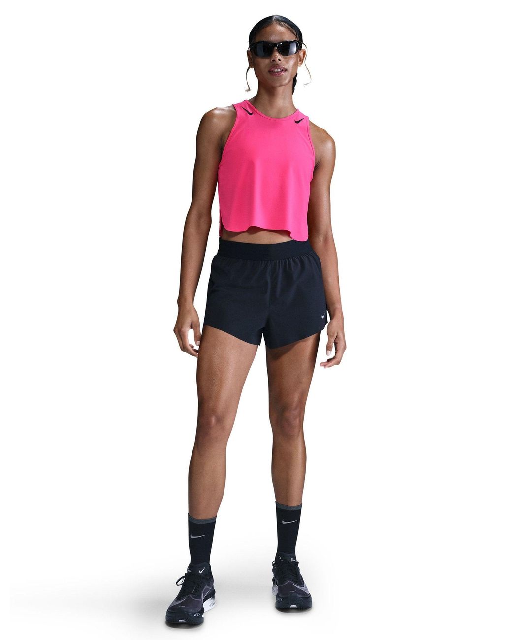 Nike Pink Women's Aeroswift Dri-fit Adv Running Tank Top