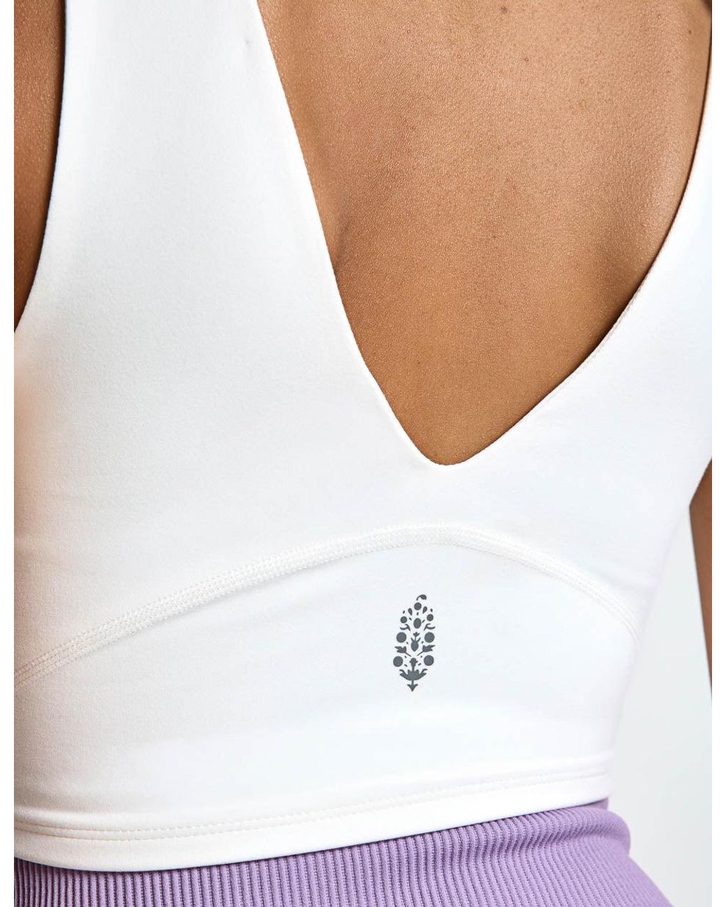 Fp Movement White Women's Never Better Crop
