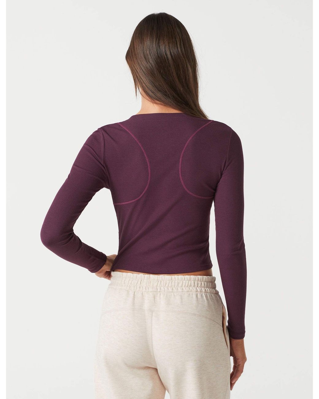 Lilybod Purple Women's Faro Long Sleeve Tech Tee