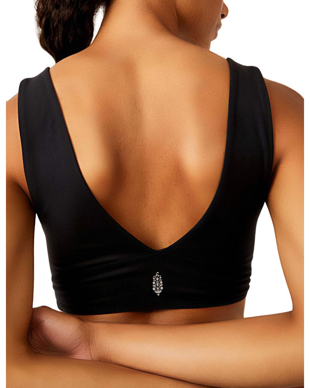 Fp Movement Black Women's Never Better Crop