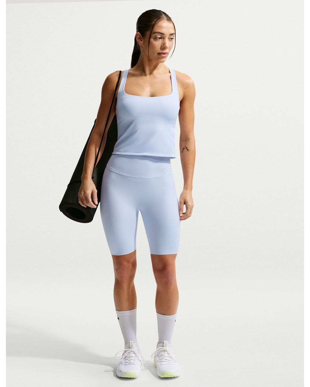 Nike Blue Women's Zenvy Light Support Sports Bra Tank