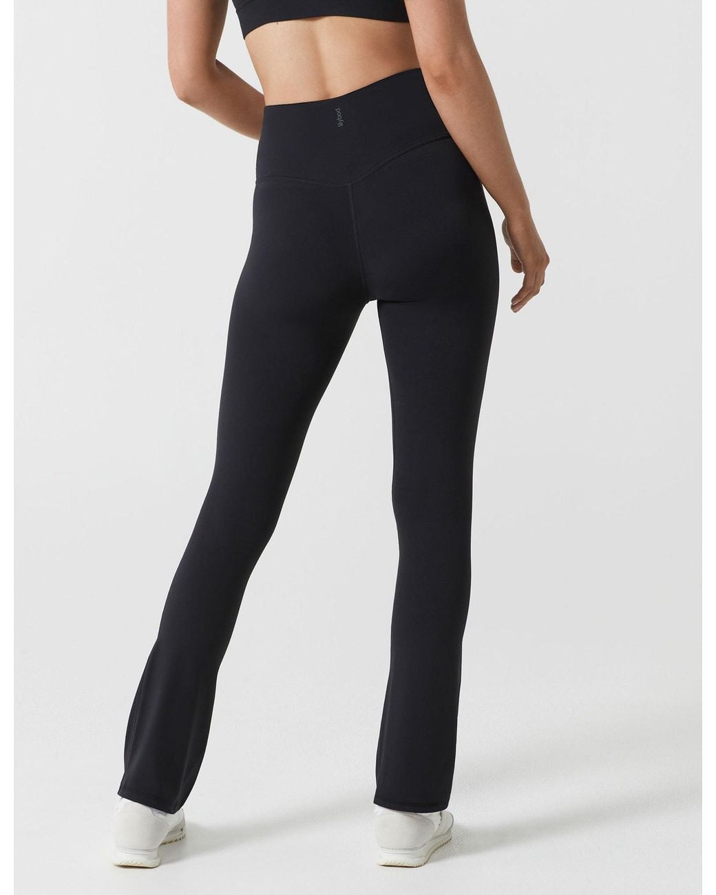 Lilybod Blue Women's Harlow Cloud-core Bootleg legging