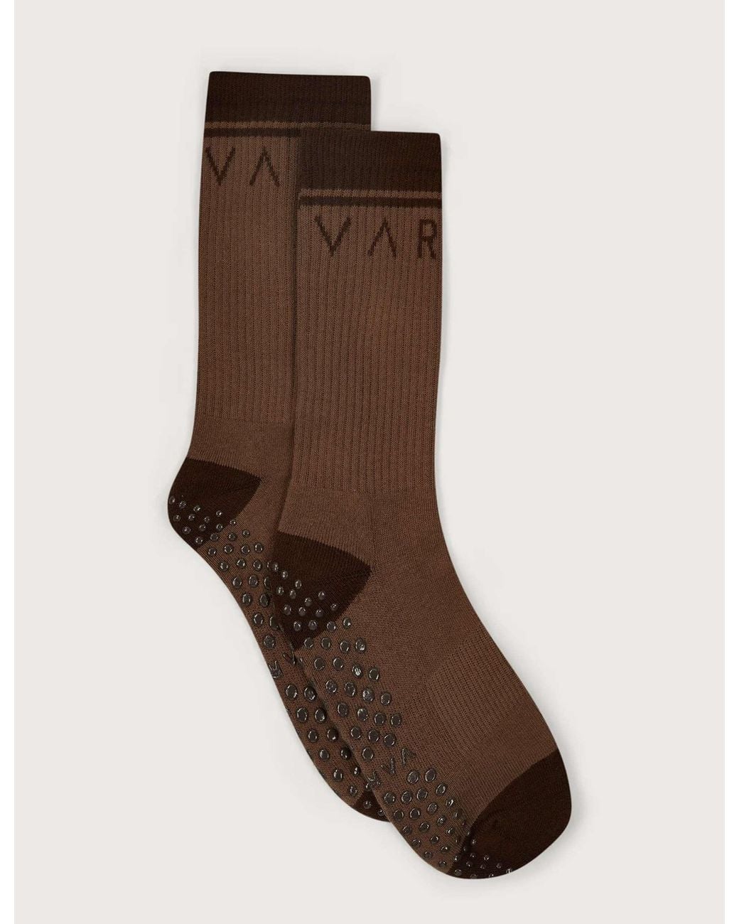Varley Brown Women's Kendrick Grip Sock