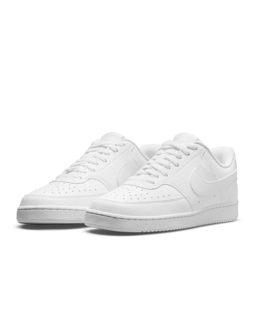 Nike White Court Vision Low Next Nature Trainers