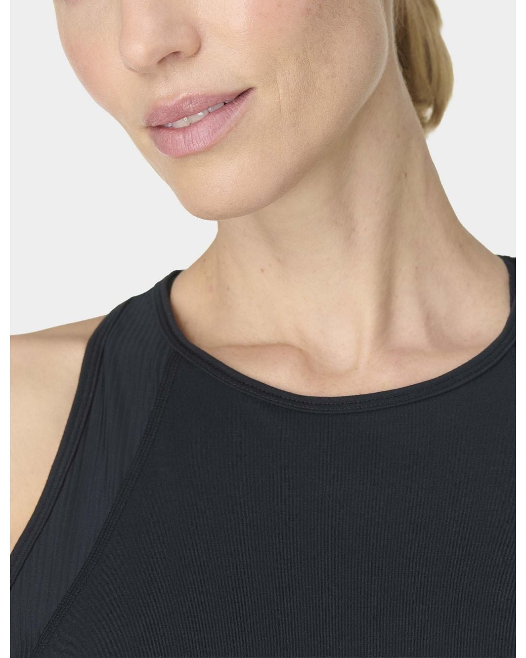 Sweaty Betty Blue Women's Breathe Easy Mesh Run Vest Top