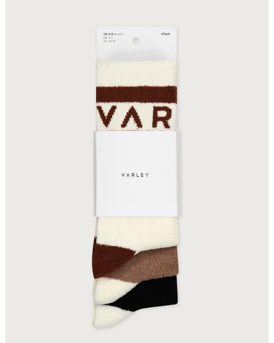 Varley Natural Women's Spencer Sock 3 Pack