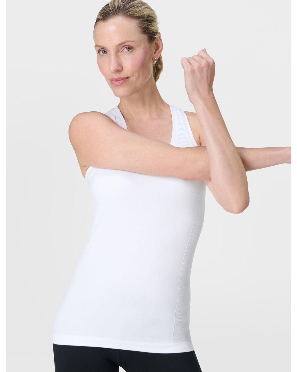 Sweaty Betty White Women's Athlete Seamless Workout Vest