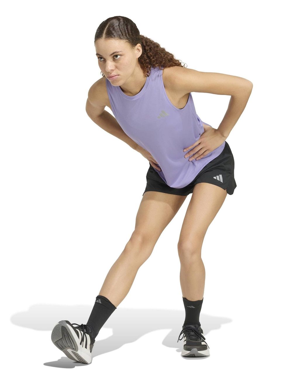 Adidas Purple Women's Adi365 Running Essentials Tank Top