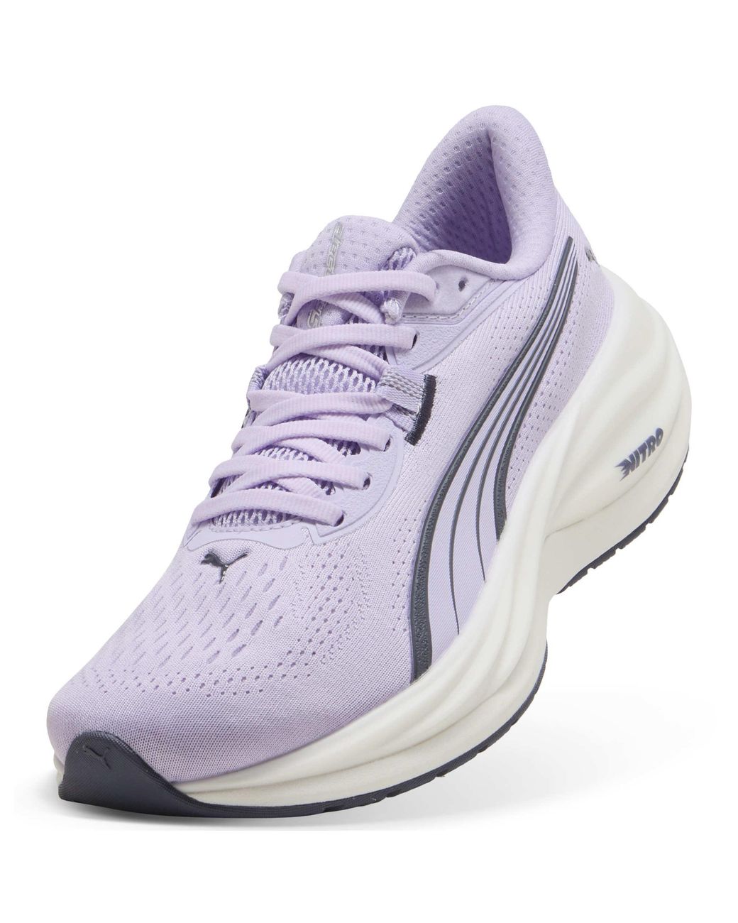 PUMA White Women's Electrify Nitro 5 Running Shoes
