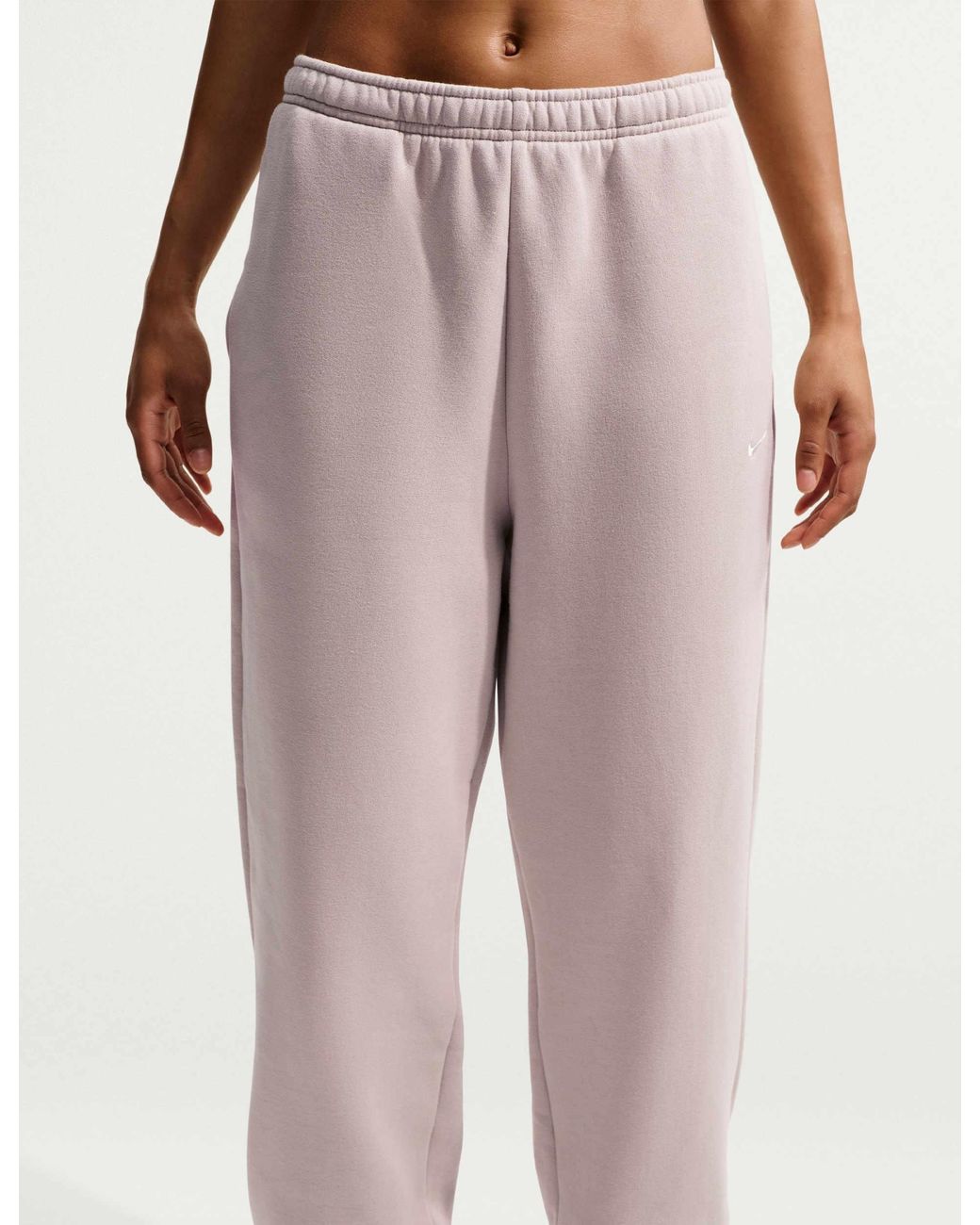 Nike Natural Women's Studio Fleece Oversized Cuffed Pants