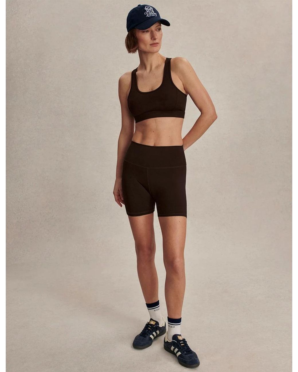 Varley Black Women's Freesoft High Waisted Short 5"