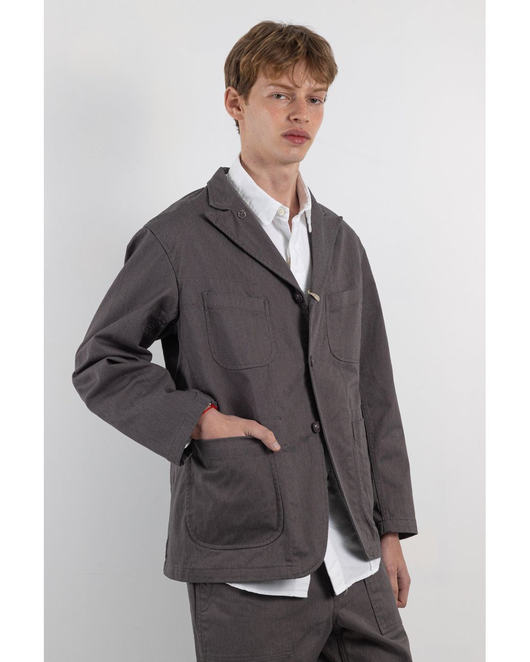 Engineered Garments Bedford Jacket in Gray for Men | Lyst