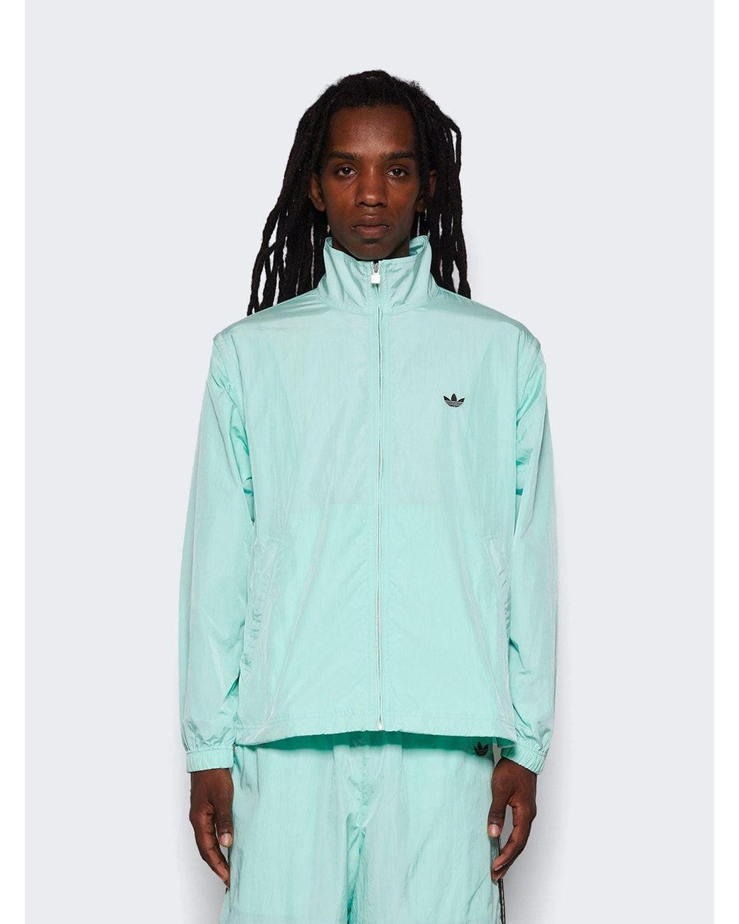Adidas clear best sale mint jacket