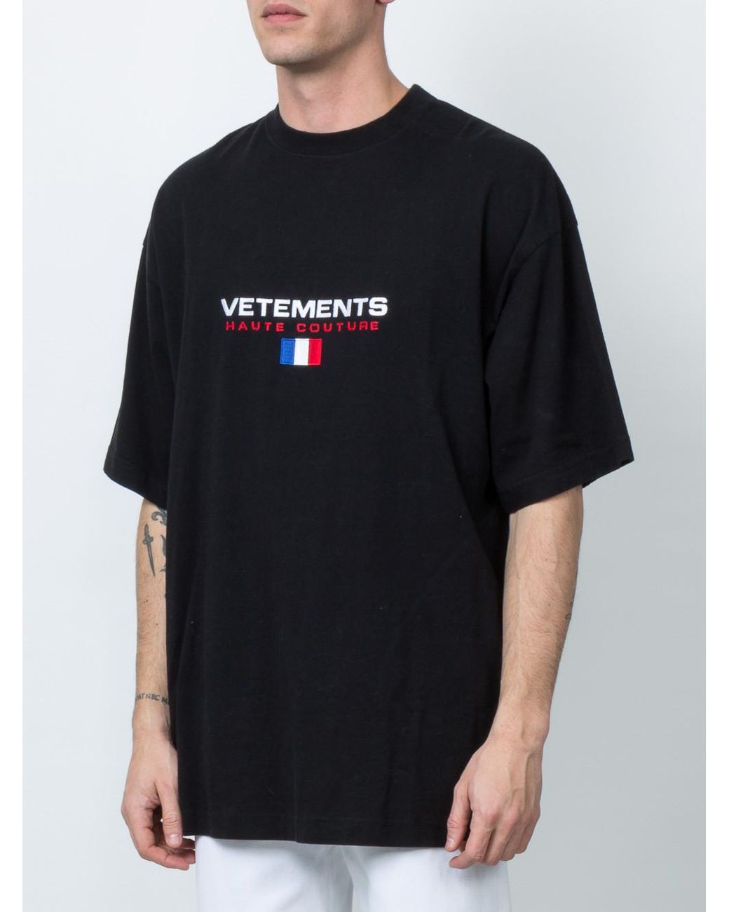 Vetements Cotton Haute Couture Tee 