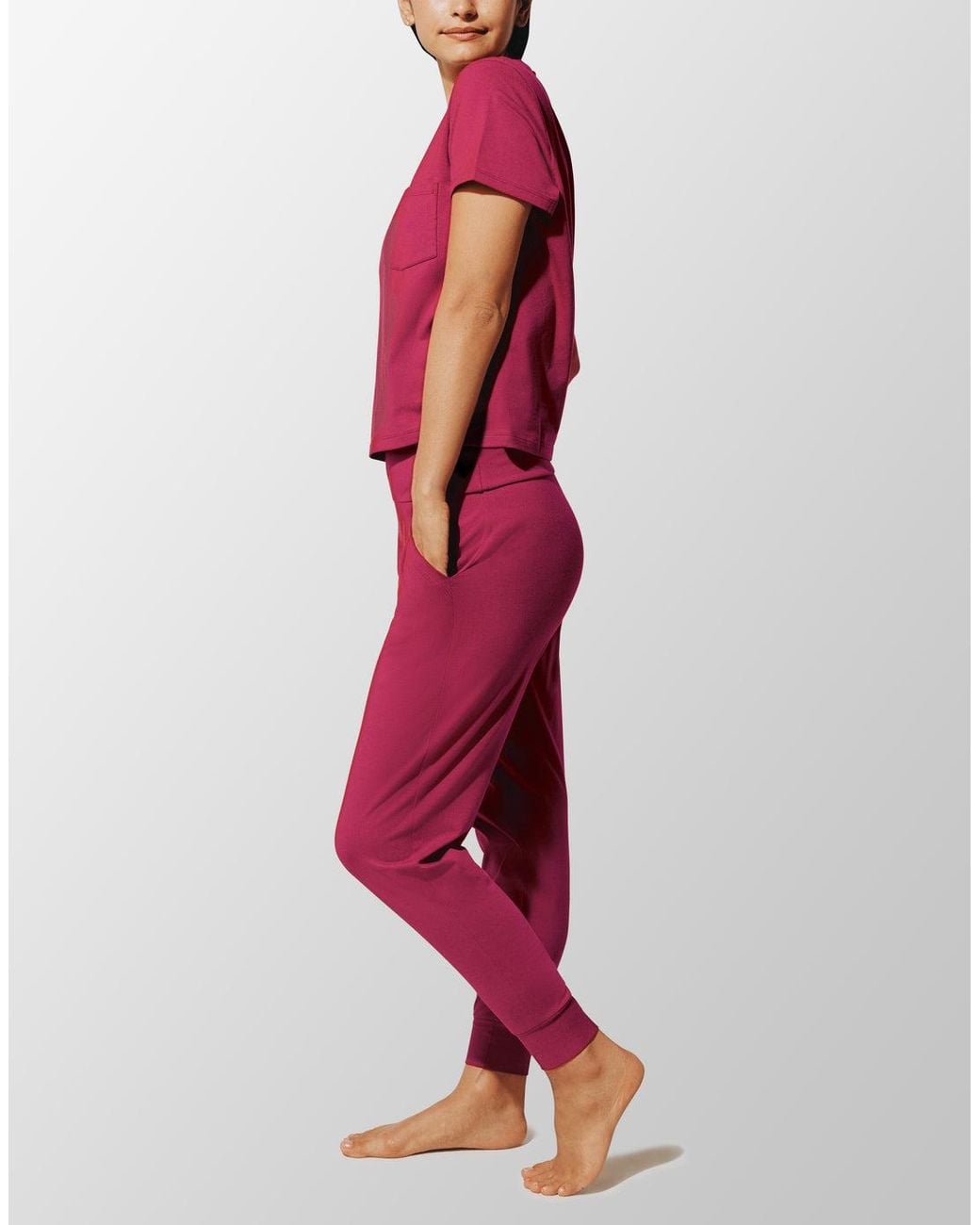 Thirdlove Red Wonderknit Pajama Set