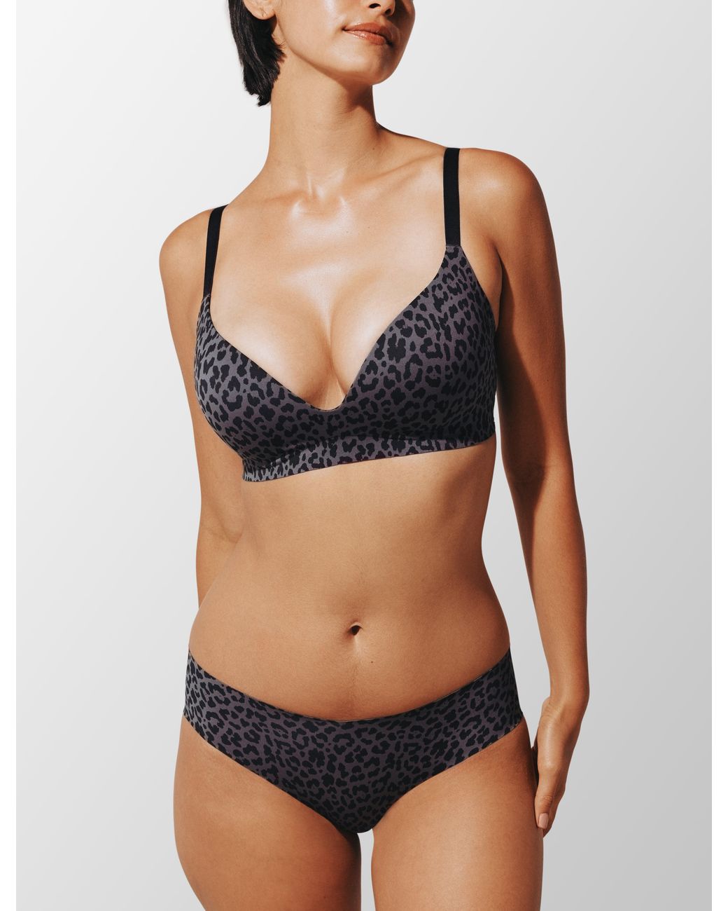 Thirdlove Black Zero Edge Wireless Push-Up Bra