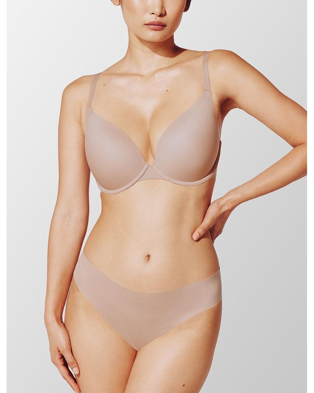 Thirdlove Pink Zero Edge Push-Up Bra