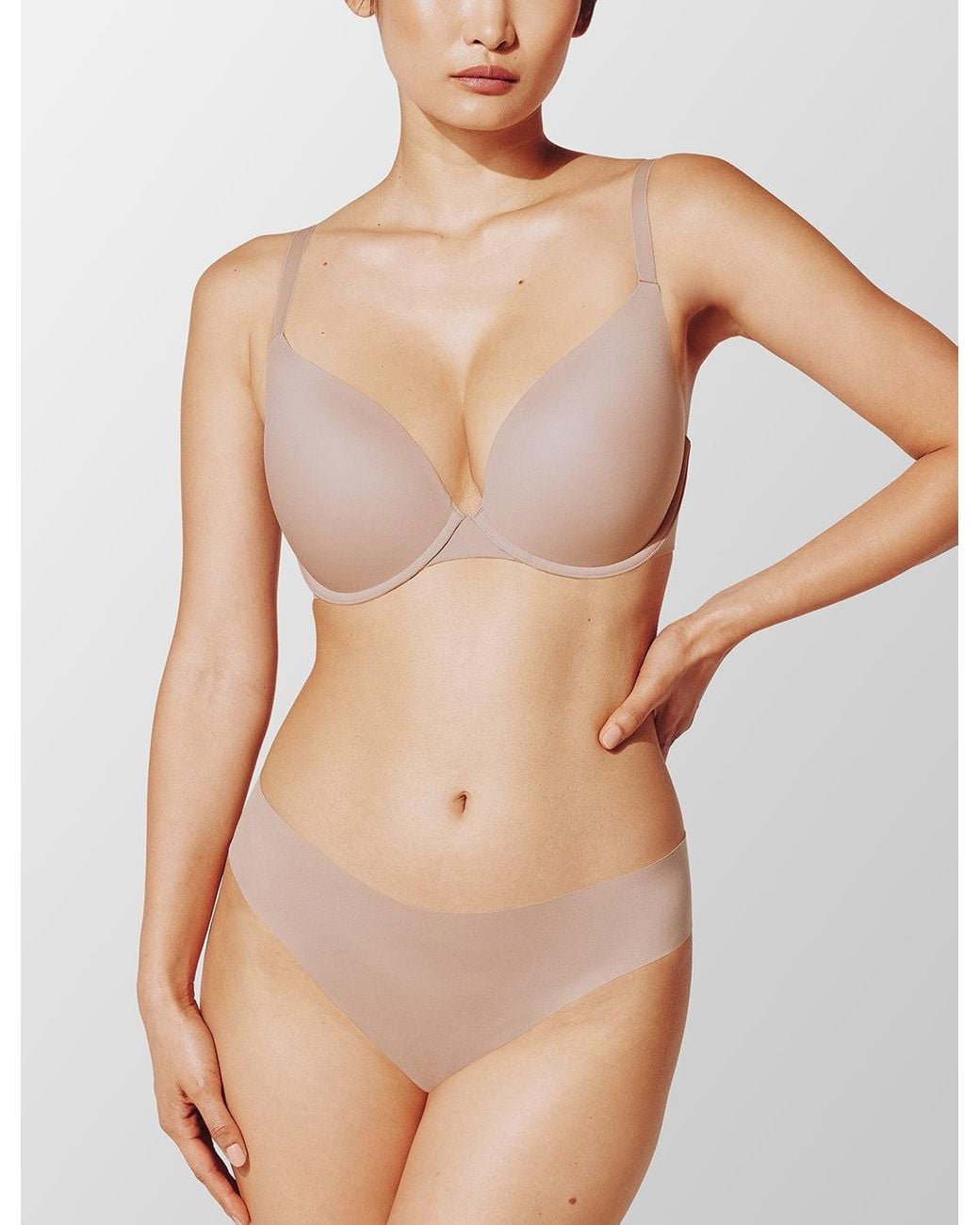 Thirdlove Pink Zero Edge Push-Up Bra