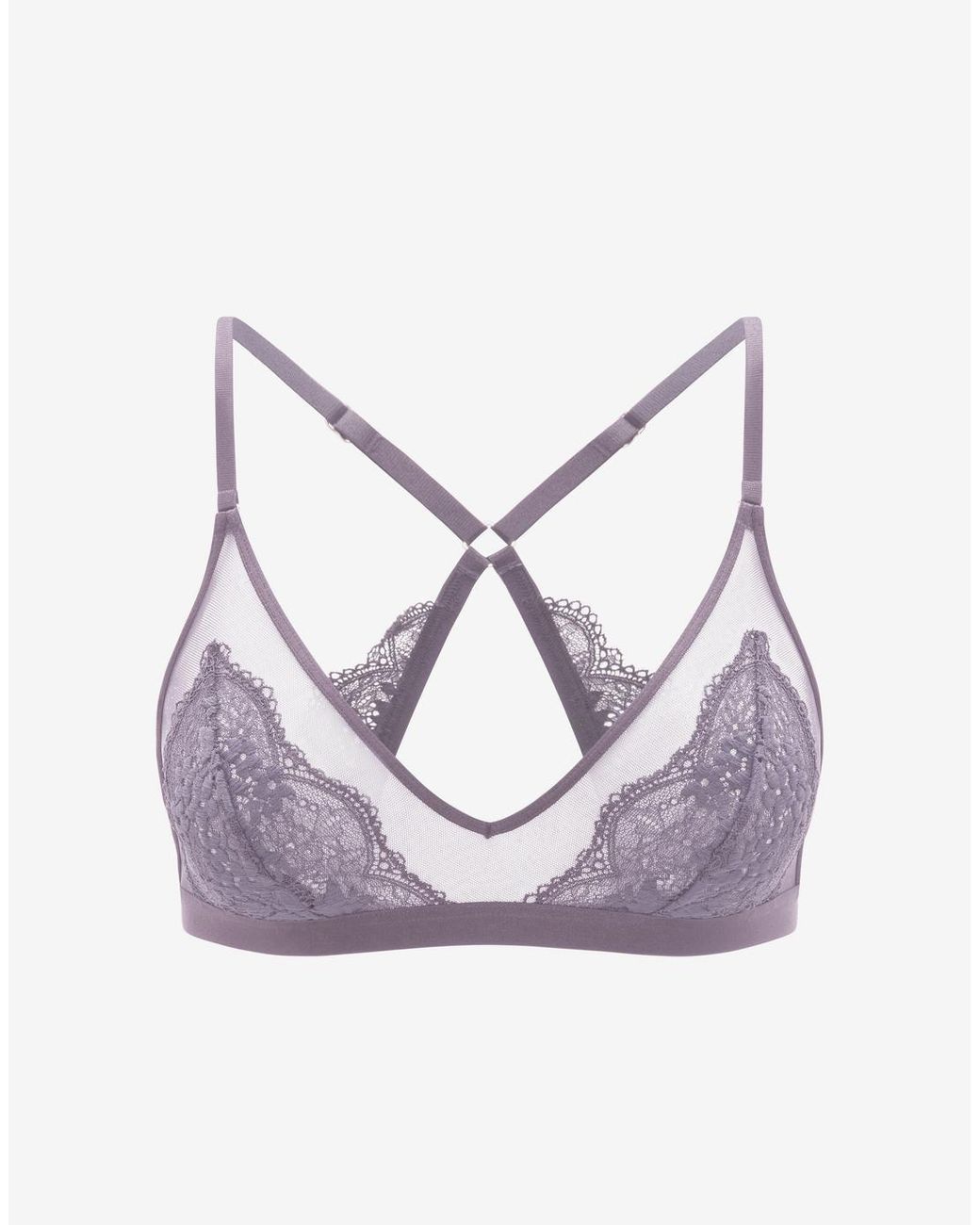 Lace Racer Thirdlove All Day Lace Racerback Bralette | Lyst