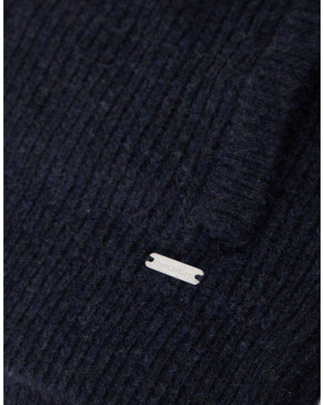Threadbare Blue Shawl Cardigan for men
