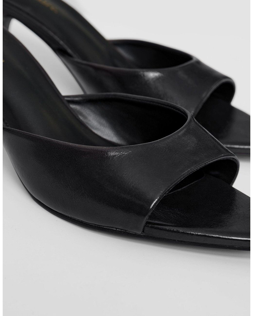 Threadbare Natural Open Toe Kitten Heels
