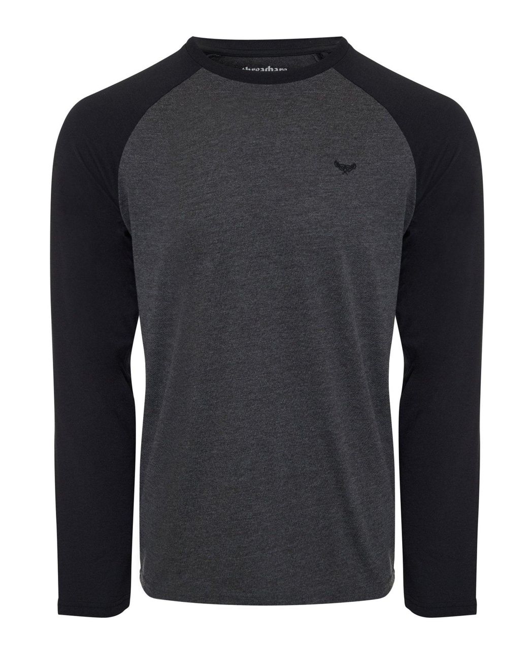 Threadbare Black The Ultimate Long Sleeve Pyjama Set for men