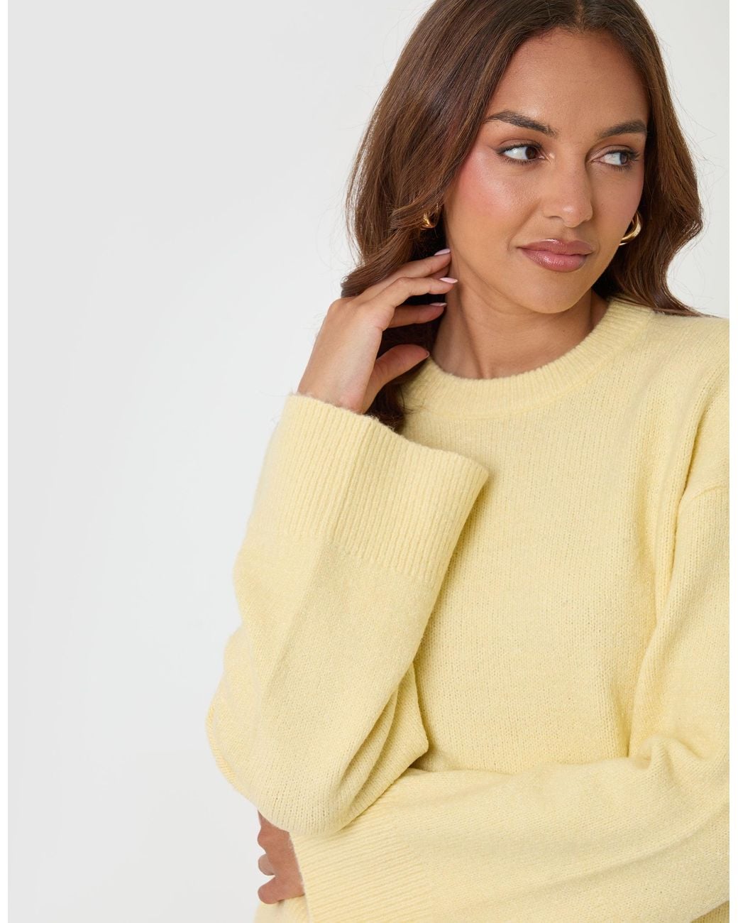 Threadbare Multicolor Relaxed Fit Crew Neck Jumper