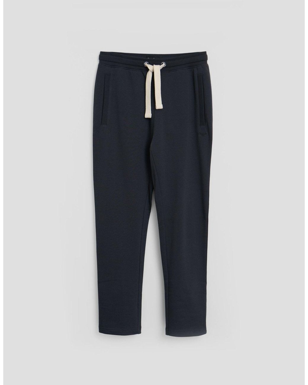 Threadbare White Regular Fit Cotton Rich Joggers for men