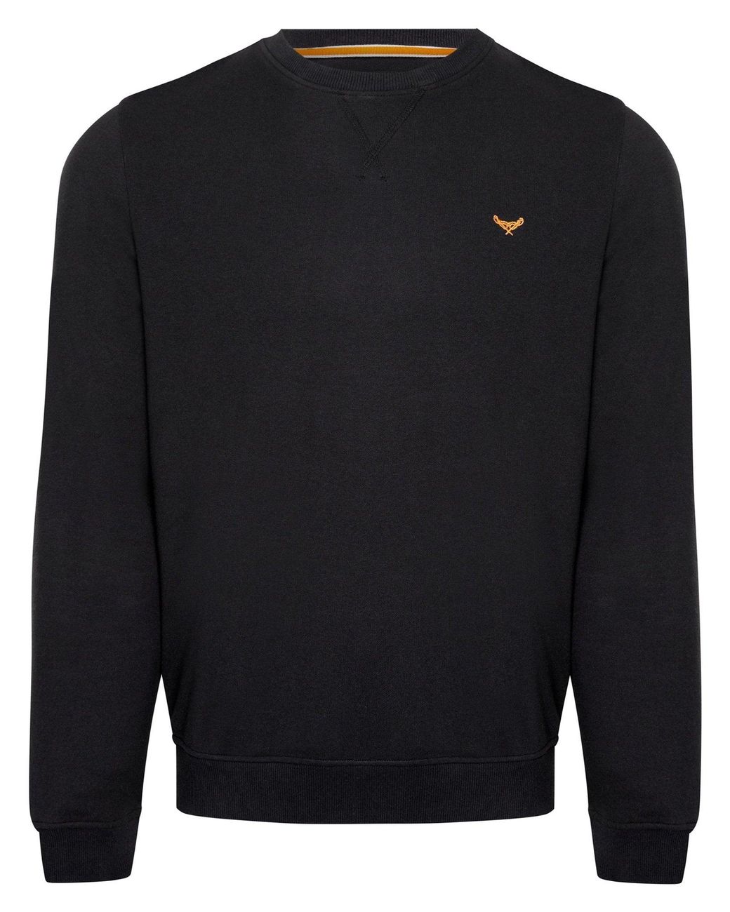 Threadbare Blue The Essential Cotton Rich Crew Neck Sweatshirt for men